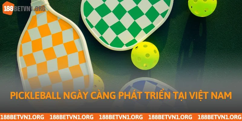 Pickleball Là Gì? Tìm Hiểu Cùng Chuyên Gia Từ 188bet 4 Pickleball đang ngày càng phát triển hơn tại Việt Nam